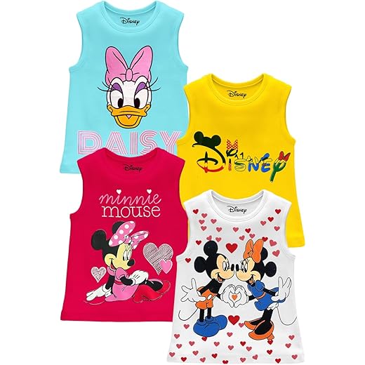 Disney Girls Sleeveless T-Shirt