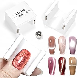 JODSONE Imán automático 5D de ojo de gato par...