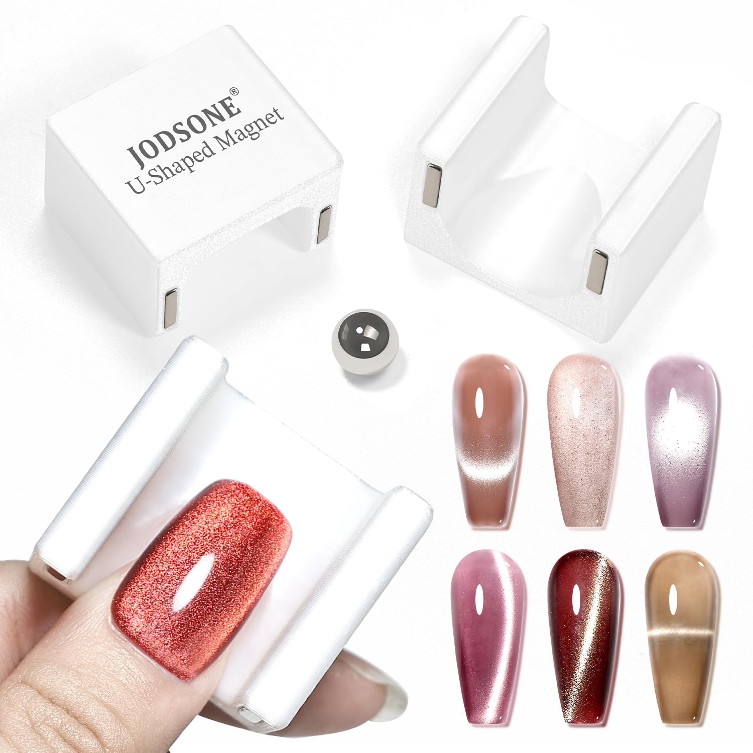 JODSONE Cat Eye Nail Art Magnet Tool - Easy DIY Effects