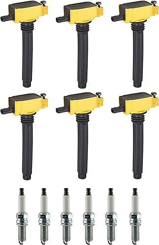 ENA Paquete de 6 bujías de encendido UF648 97390 iridio para 3.6 V6 2011 2012 2013 2014 2015 2016 Dodge Durango Charger Grand Caravan Chrysler Town