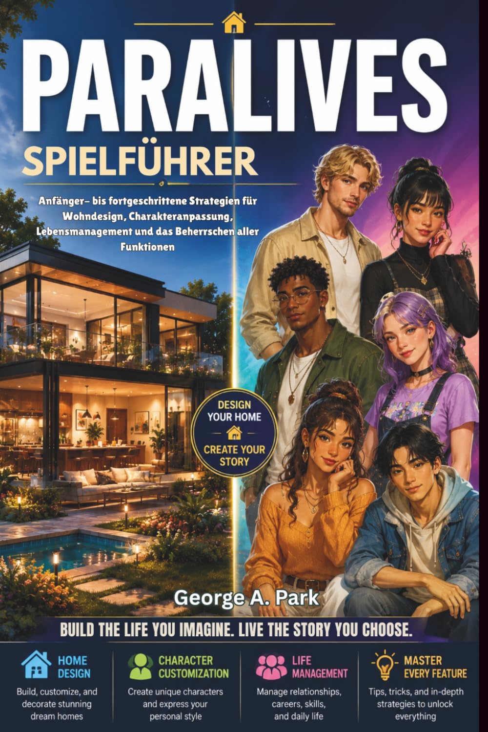 Paralives Spielführer: Strategien für Anfänger bis Fortgeschrittene: Wohndesign, Charakteranpassung, Lebensmanagement und die optimale Nutzung aller Funktionen
