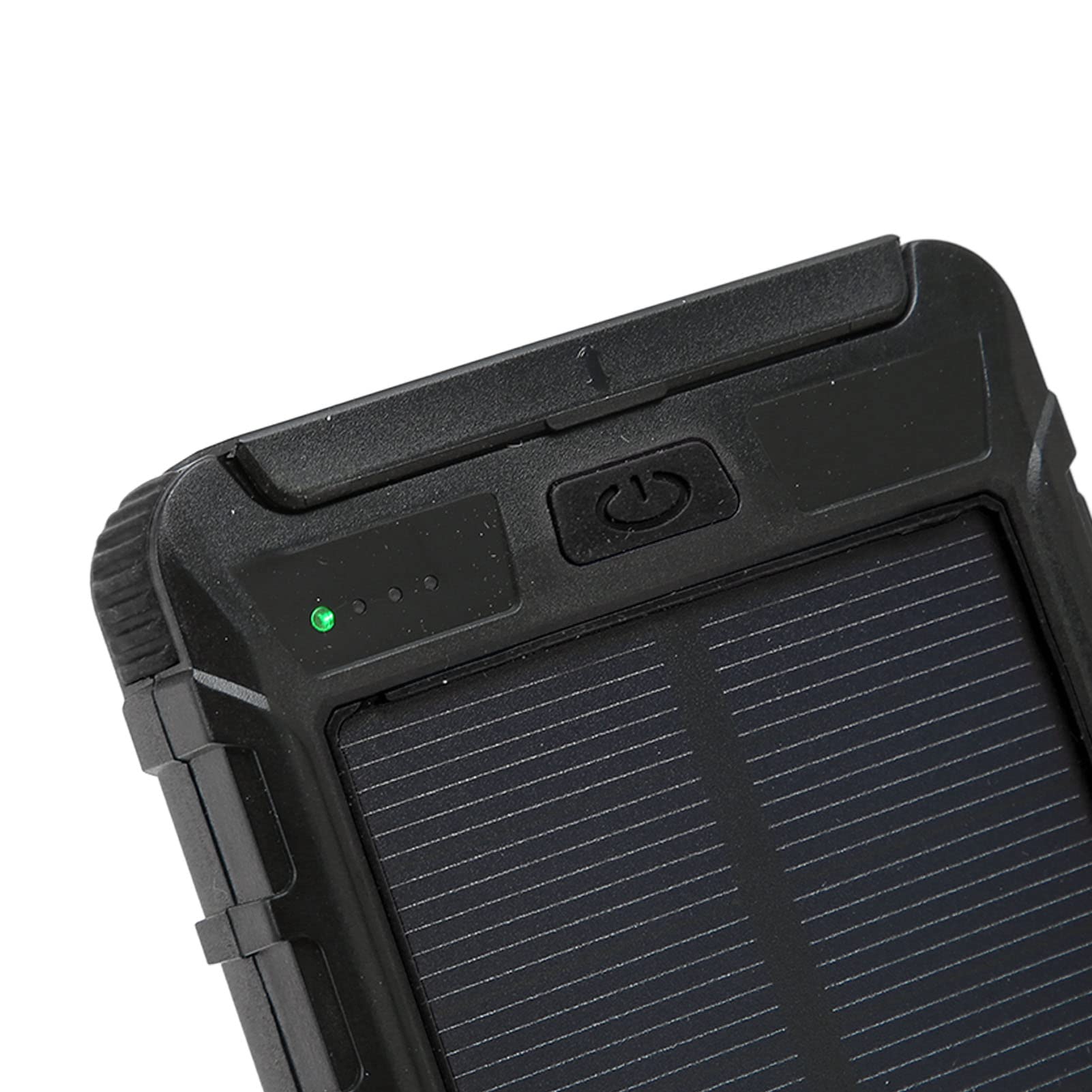 Cocoarm Cargador Solar Portátil 20000mAh con Linterna (Black)