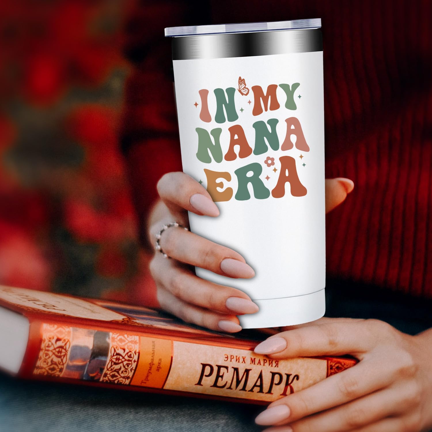 Fufandi Nana Gifts, Best Nana Ever - Christmas Gift for Nanas, World's Best Nanas - Mothers Day Birthday Gifts for New Nanaes, Grandma to be - Tumbler Cup - Image 9