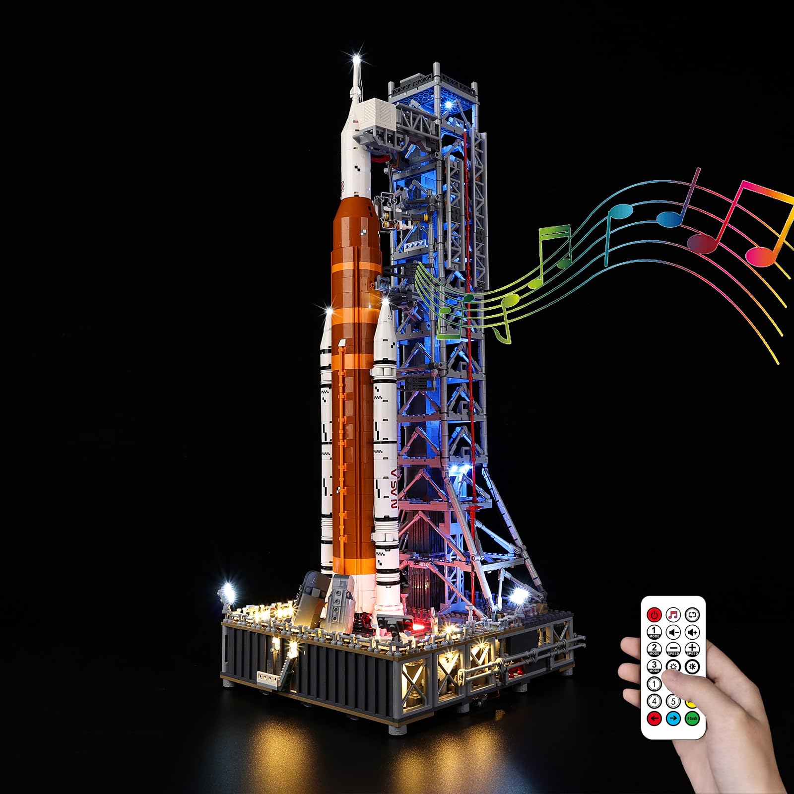 Amazon.co.jp: Kyglaring LEGO 10341 互換 LED ライトキット レゴ NASA 