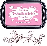 Vista 7 de Almohadilla de tinta lavable, sellos para niños, manualidades para niños, kit de huellas de patas, kit de huellas de bebé, almohadillas para sellos