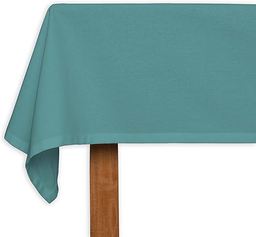 CALICOT Mantel rectangular de Pascua 100% algodón, 63 x 90 pulgadas, para cocina, comedor, mesa, fiesta, boda, restaurante, baby shower y campamento