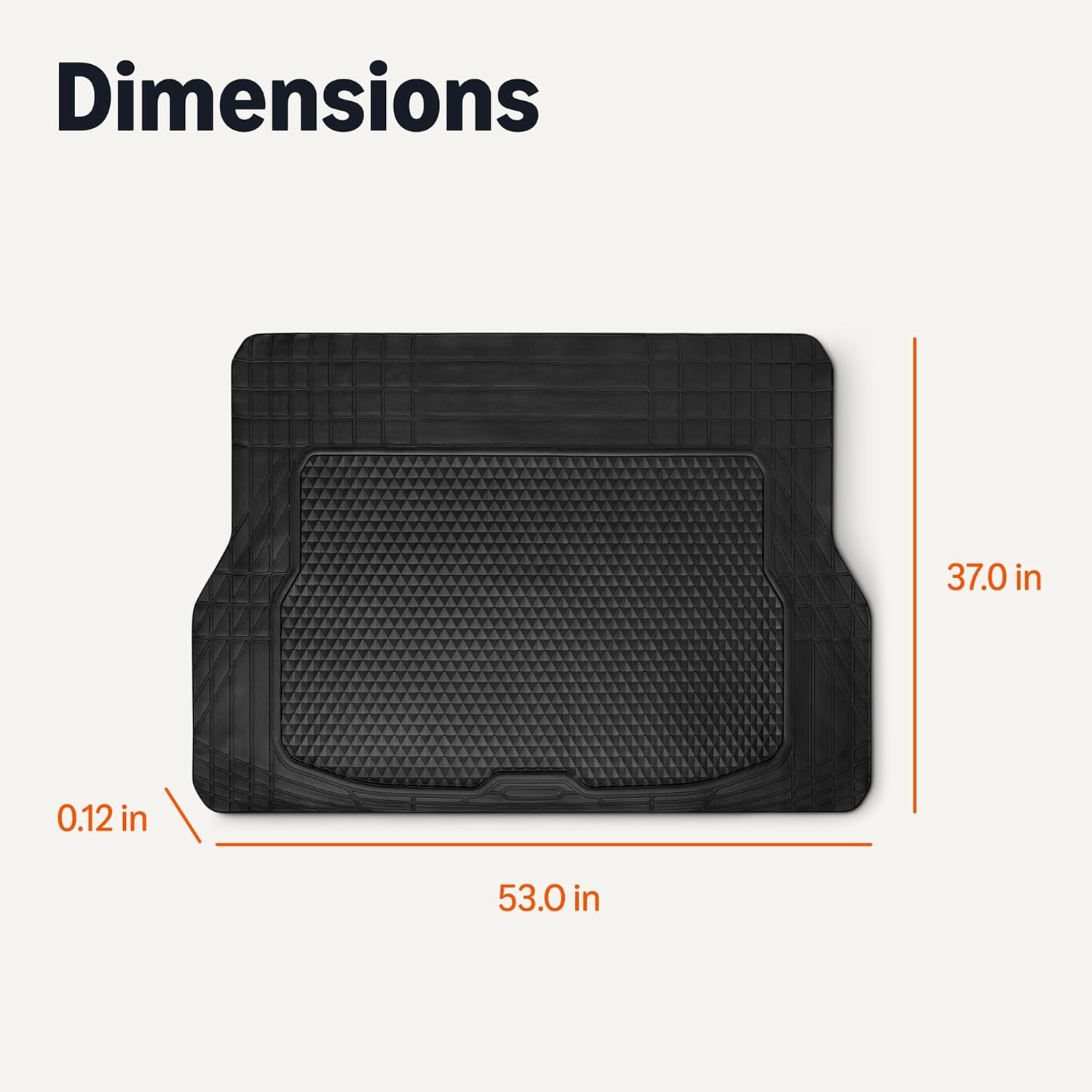 Amazon Basics Cargo Liner Floor Mat