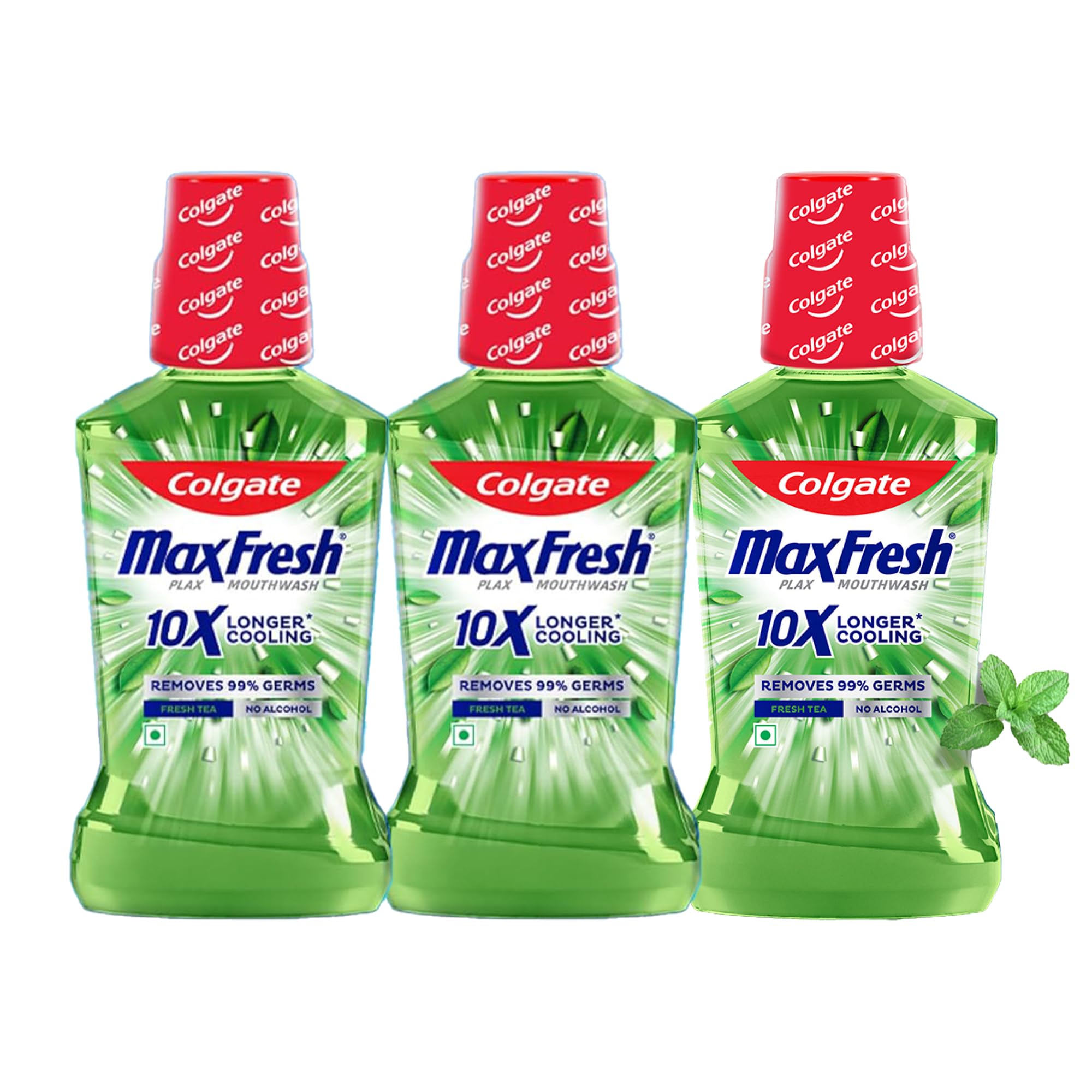 colgate plax mouthwash - 250ml (fresh tea) (pack of 3)