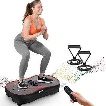 AXV Vibration Plate Exercise Machine Fitness Platform Body Vibrating Board