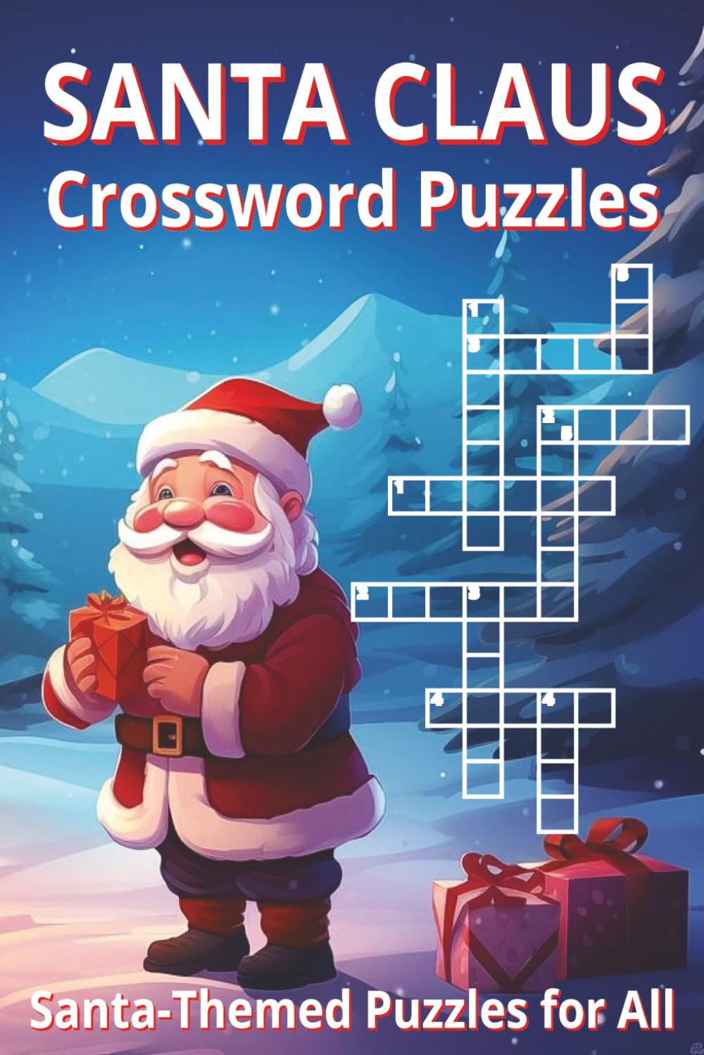 Santa Claus Crossword Puzzles Book: Crossword Puzzles with Clear, Easy-to-Read Clues about Santa Claus, Christmas Activities, Holiday Brain Games, and ... – A festive Christmas gift for calm moments.