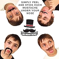 Vista 5 de Mr. Moustachio's – Surtido de los 10 bigotes más masculinos de todos los tiempos