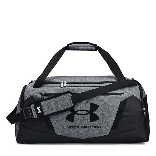 Under Armour Adult Undeniable 5.0 Duffle , Pitch Gray Medium Heather (012)/Black , Medium