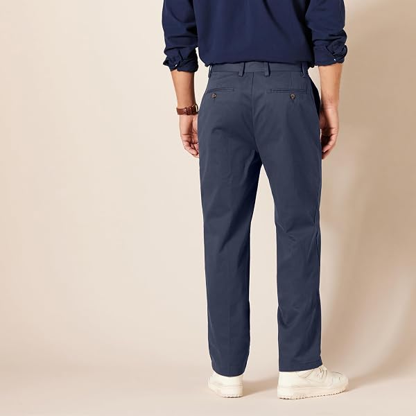 Amazon Essentials Men's Classic-Fit Wrinkle-Resistant Flat-Front Chino Trousers (Available in Big and Tall) - 2