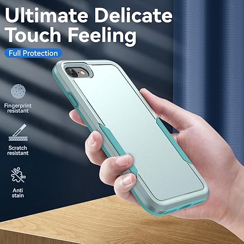 Miniatura 3 de Funda para iPhone SE 20222020SE3iPhone 78 con protector de pantalla, prueba de caídas de grado militar, resistente, resistente, a prueba de golpes,