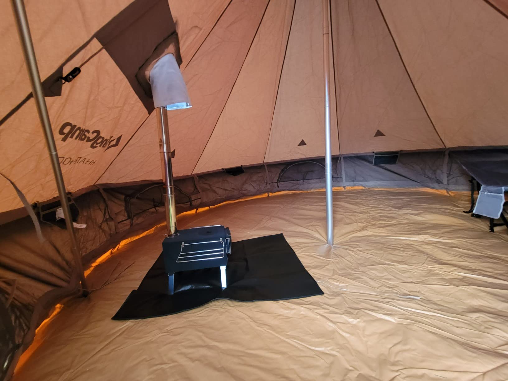 71/mo Finance KingCamp Khan Glamping Bell Tent Winter Canvas Yurt