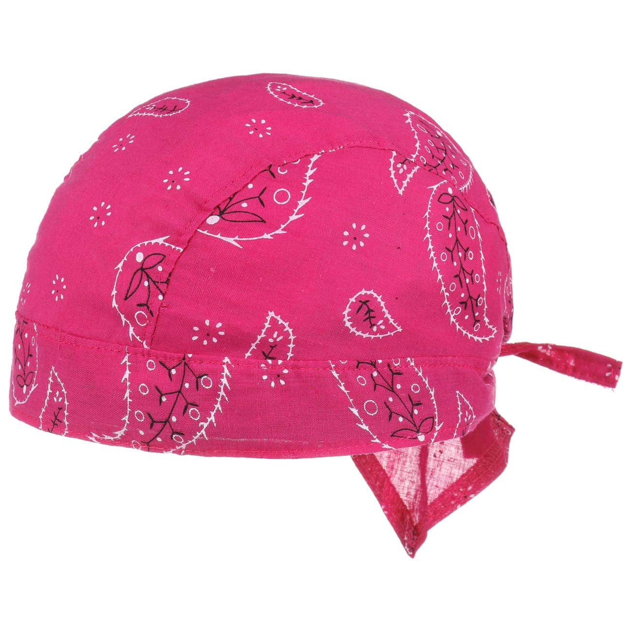 Lipodo Classic Pattern Kids Bandana Cotton Paisley Headscarf Kids Spring Summer Pink One Size