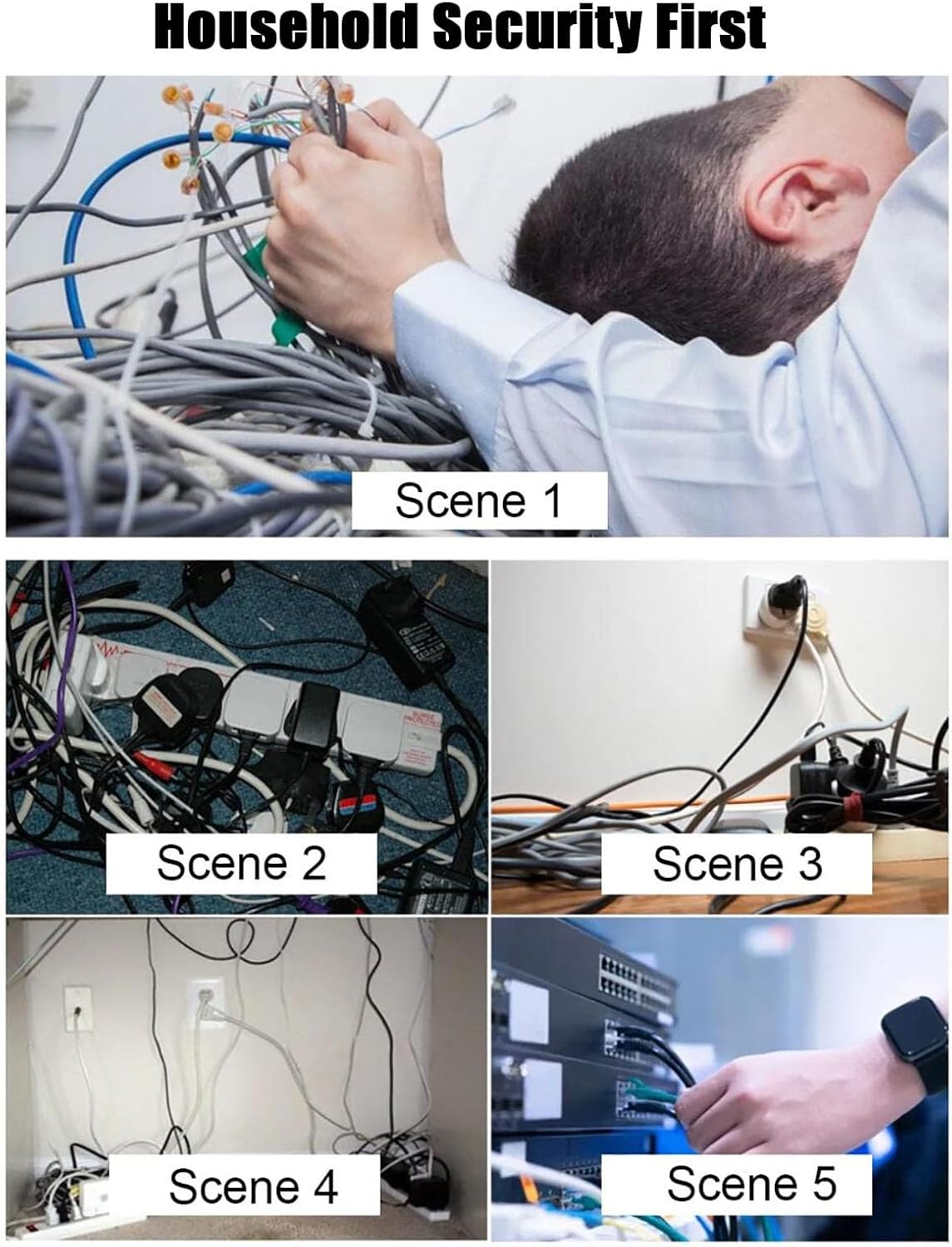 配線カバー 隠し ケーブル まとめる コード収納 整理 ハーフラウンドコードカバー床壁、 木製の穀物の装飾のケーブルの配線管 机の下