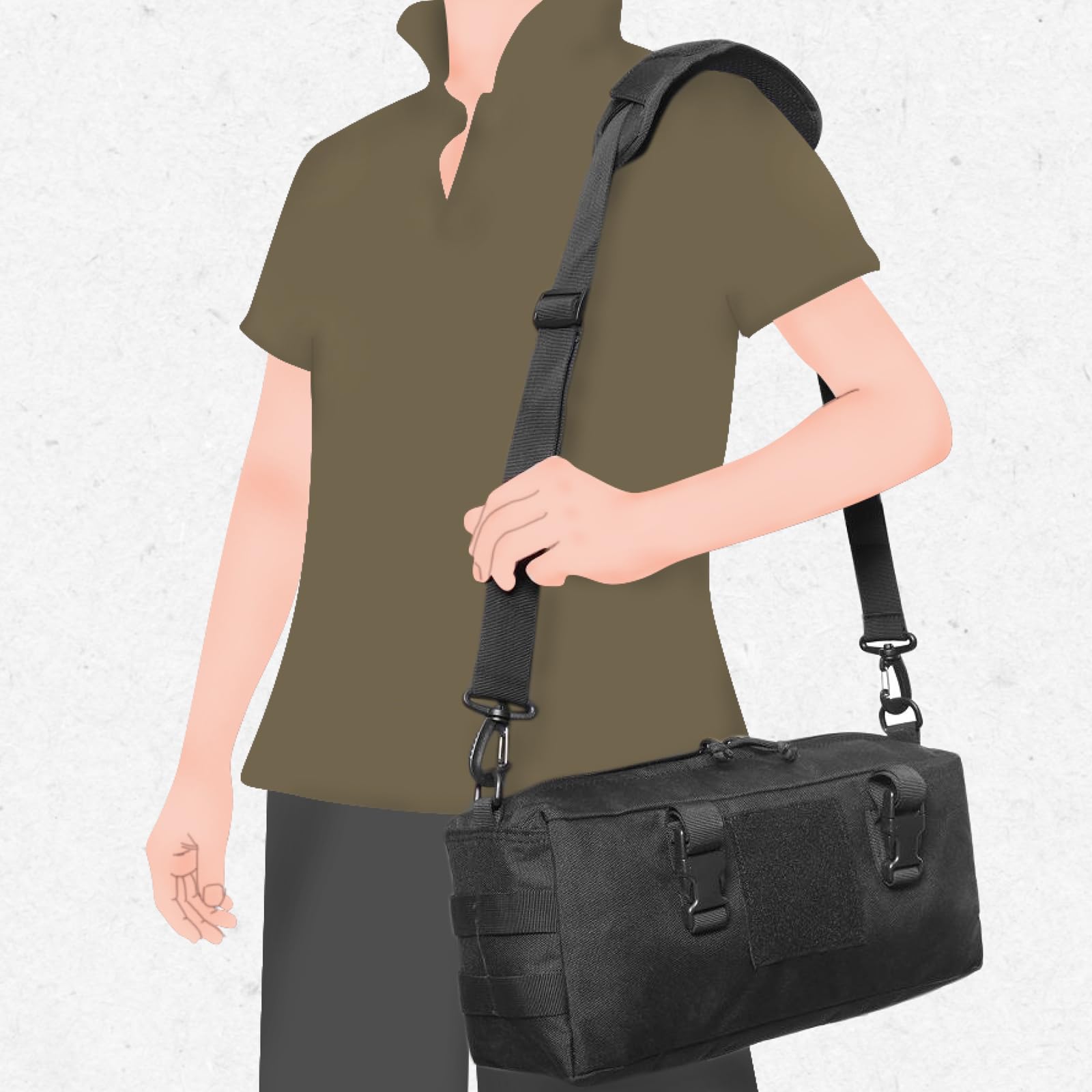 TRIWONDER Pasek na ramię pasek do torebki, regulowany pasek do torebki crossbody, pasek do torebki, zamiennik paska do torebki