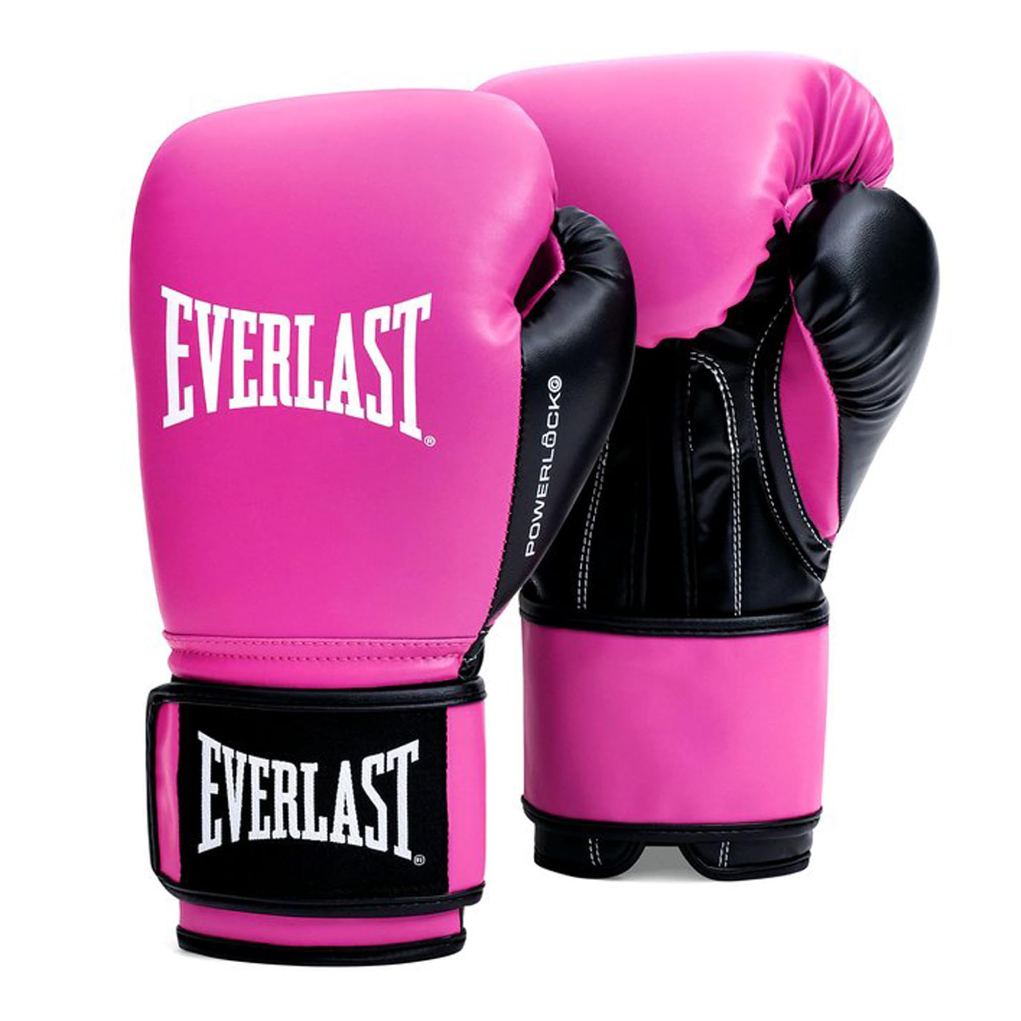 Everlast Powerlock OG & Powerlock 2R Guantes de Boxeo para Saco, Manoplas y Sparring, Cierre de Gancho y Bucle, Tecnología de Espuma Avanzada, Agarre Ergonómico - Equipo Everlast Original