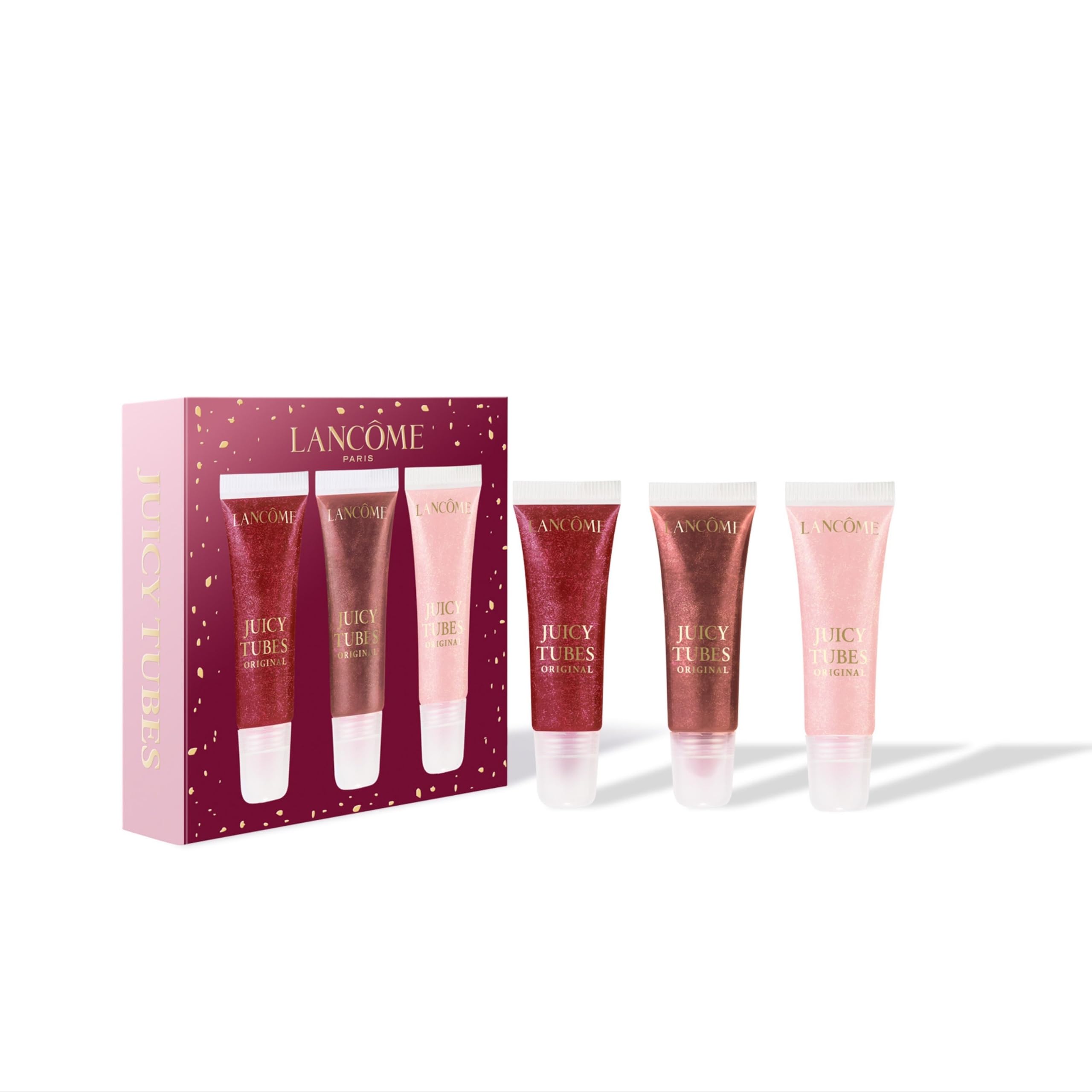 Lancôme Juicy Tubes Original Lip Gloss Trio Luxury Holiday Gift Set