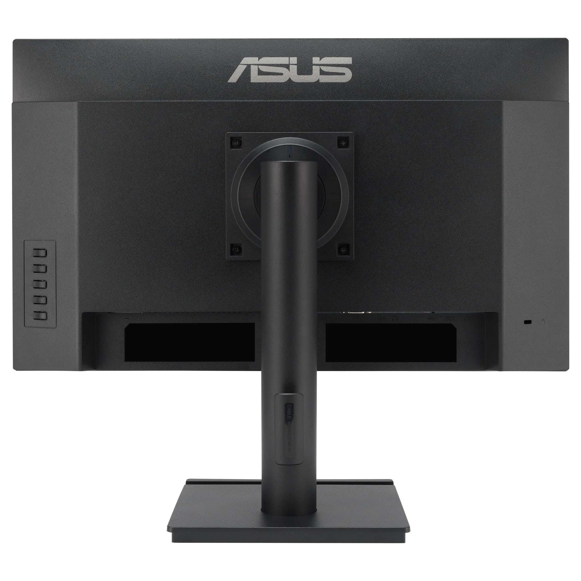 ASUS VA249QGS Monitor Profesional de 24 Pulgadas, IPS, Full HD, sin Marco, 120Hz, Adaptive-Sync, MPRT de 1ms, HDMI, DisplayPort, VGA, luz Azul Baja, antiparpadeo, diseño ergonómico, Montaje en Pared