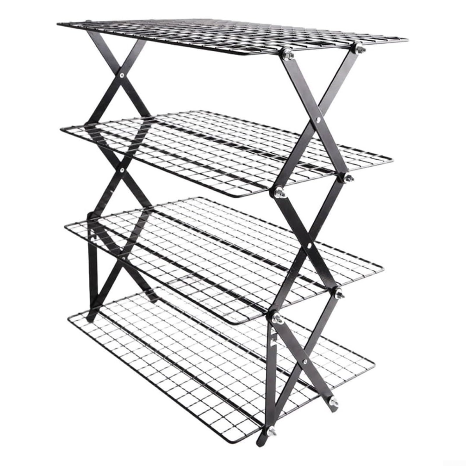 Estante de refrigeración de 3 niveles ideal para organizar galletas y repostería