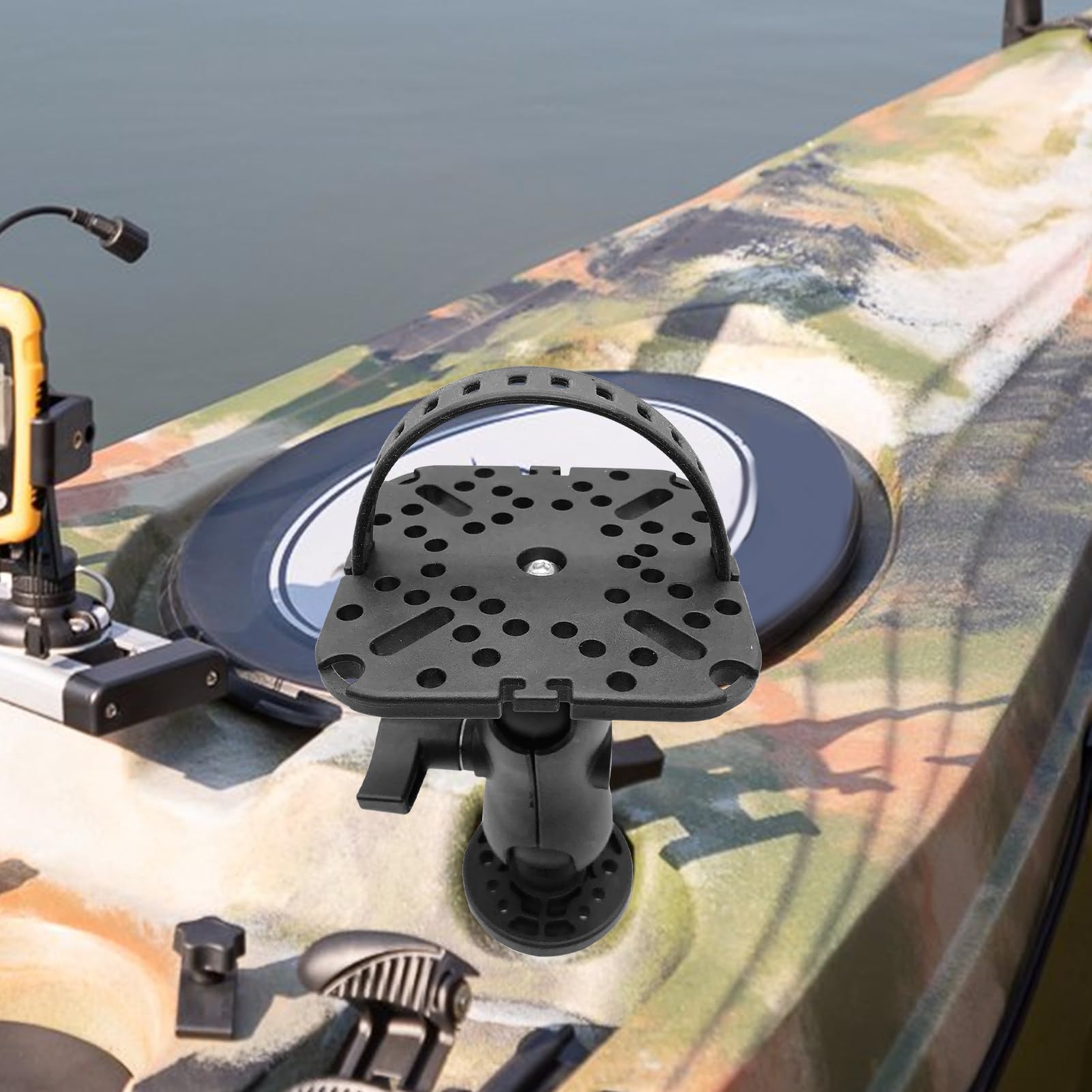 Attrezzatura Elettronica Marina Supporto Ecoscandaglio Per Barche - Montaggio Universale Prua E Poppa Montaggio Fish Finder Universale