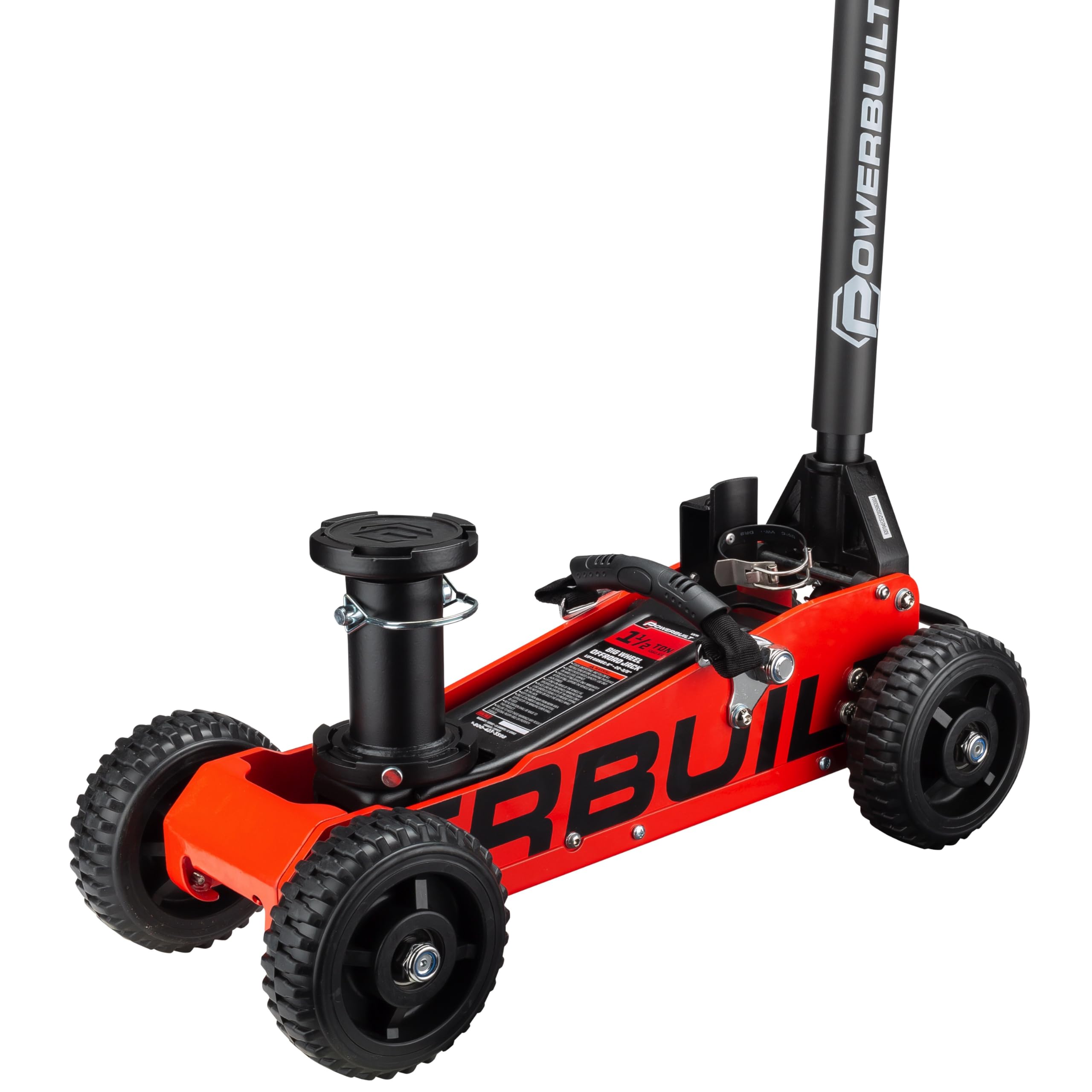 Powerbuilt 1.5 Ton Big Wheel Off Road Jack