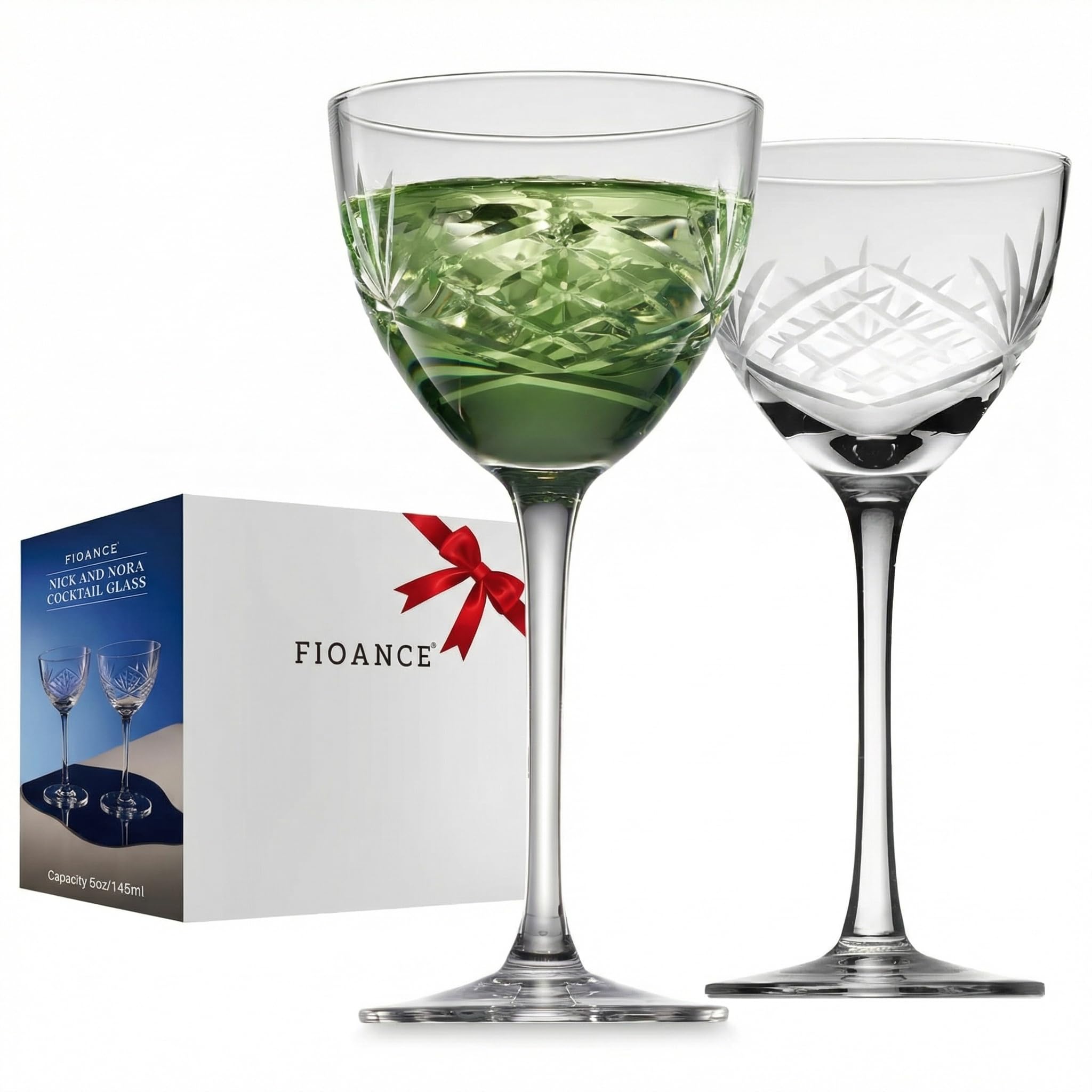 Amazon.com | Nick and Nora Cocktail Glass,Vintage Handcrafted