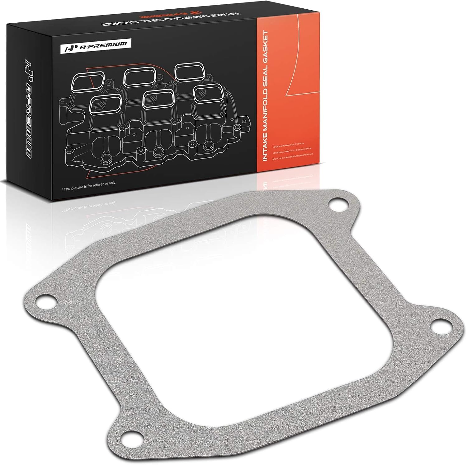 A-Premium Upper Fuel Injection Plenum Gasket Set Compatible with Ford F-250, F-250 HD, F-350, F-600, F-600 LPO, F700, F800, F-Super Duty, F-53 Motorhome Chassis, E-350 Econoline, Econoline Super Duty