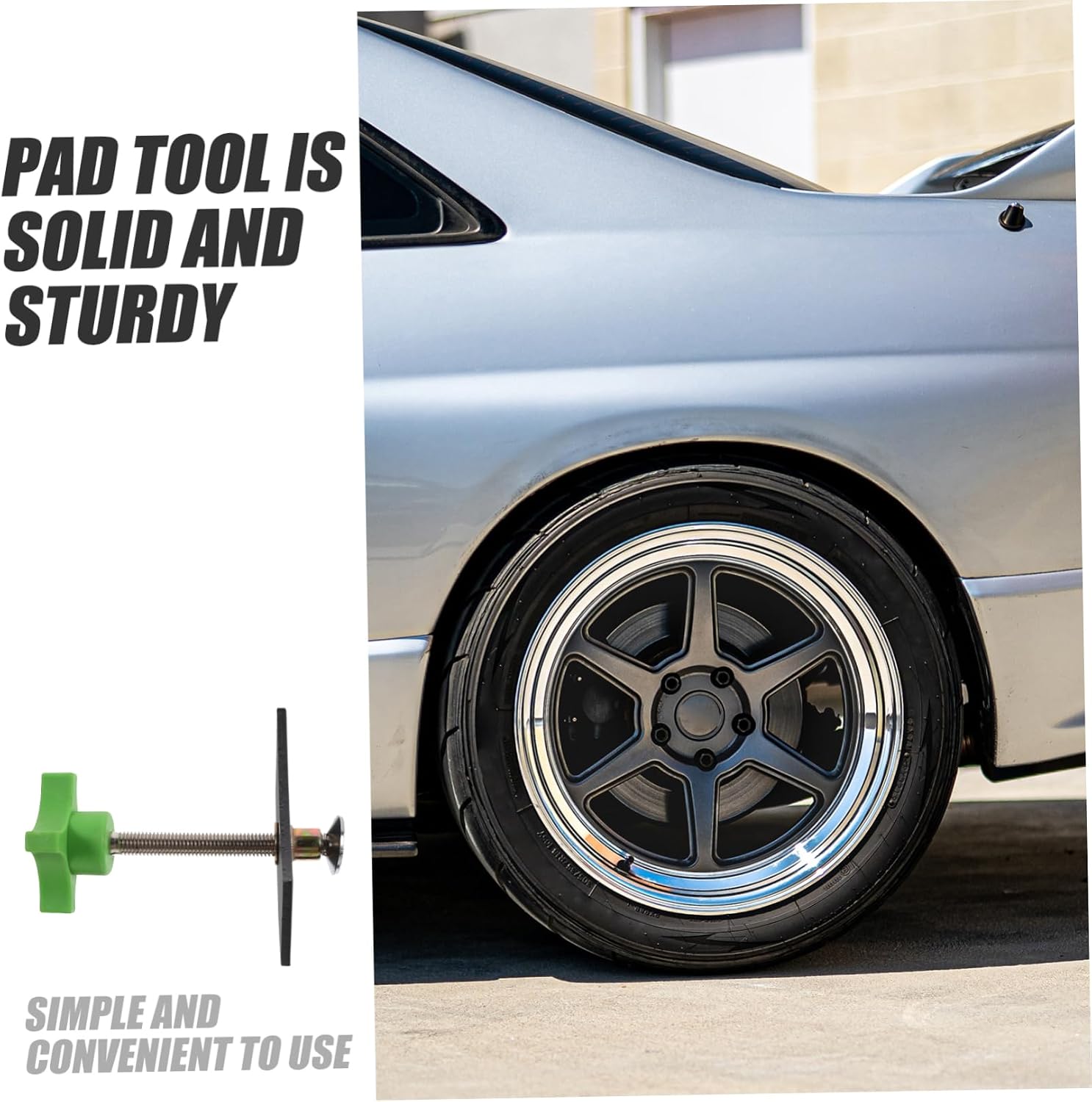 Zerodeko 2pcs Disc Brake Piston Tool Brake Pad Spreader for Quick Installation and Separation Essential Automotive Tool for Car Repair and Maintenance
