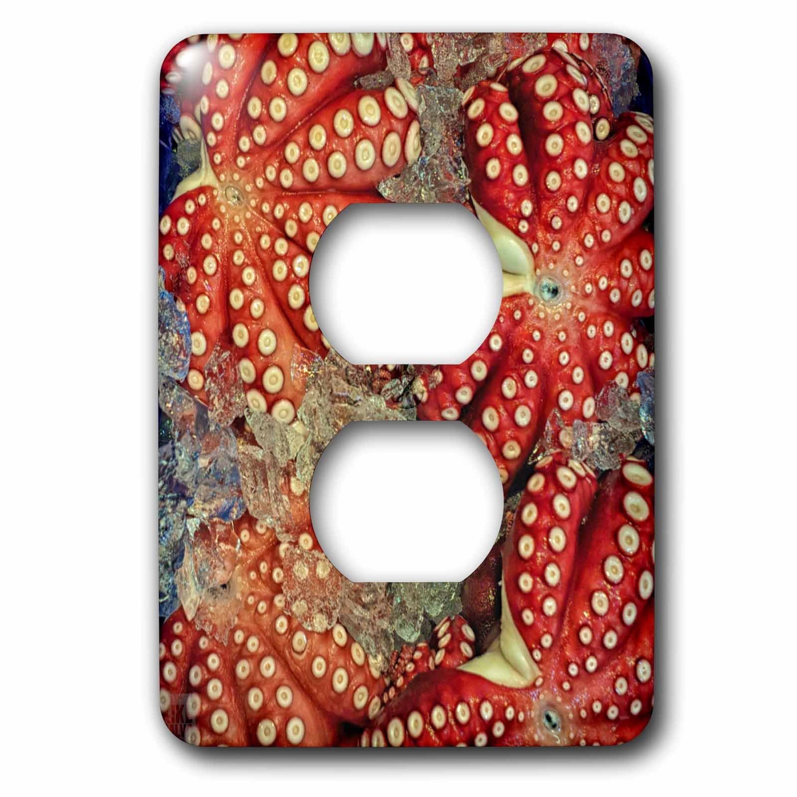 2 Prises de Courant Tsukiji Market Octopus pour décorer la cuisine