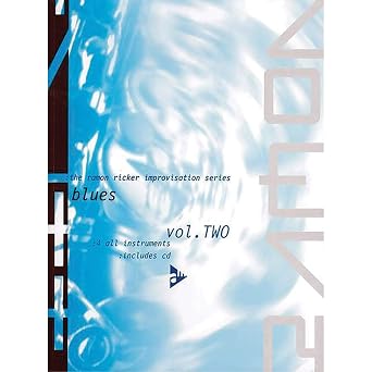 Ramon Ricker Improvisation, Vol 2 Blues, Book & CD Advance Music The Ramon Ricker Improvisation Series, Vol 2