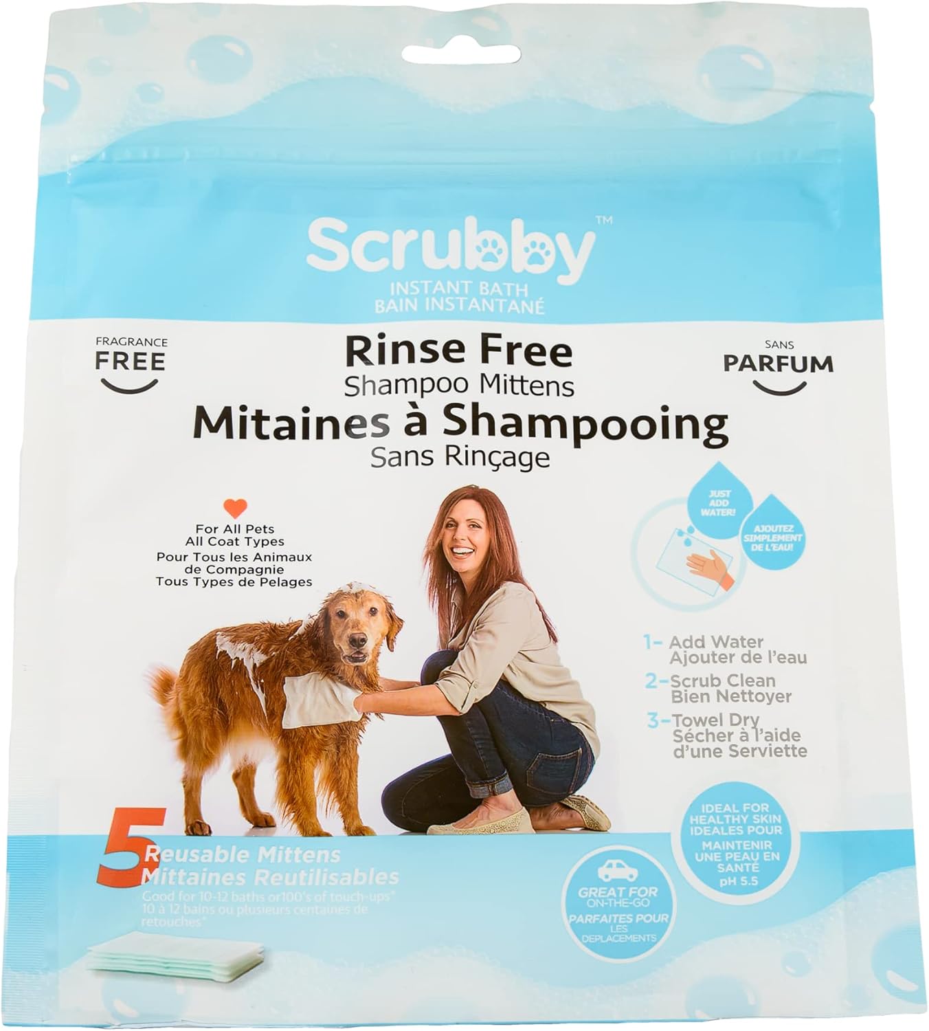 How Do You Bathe A Dog Without Water