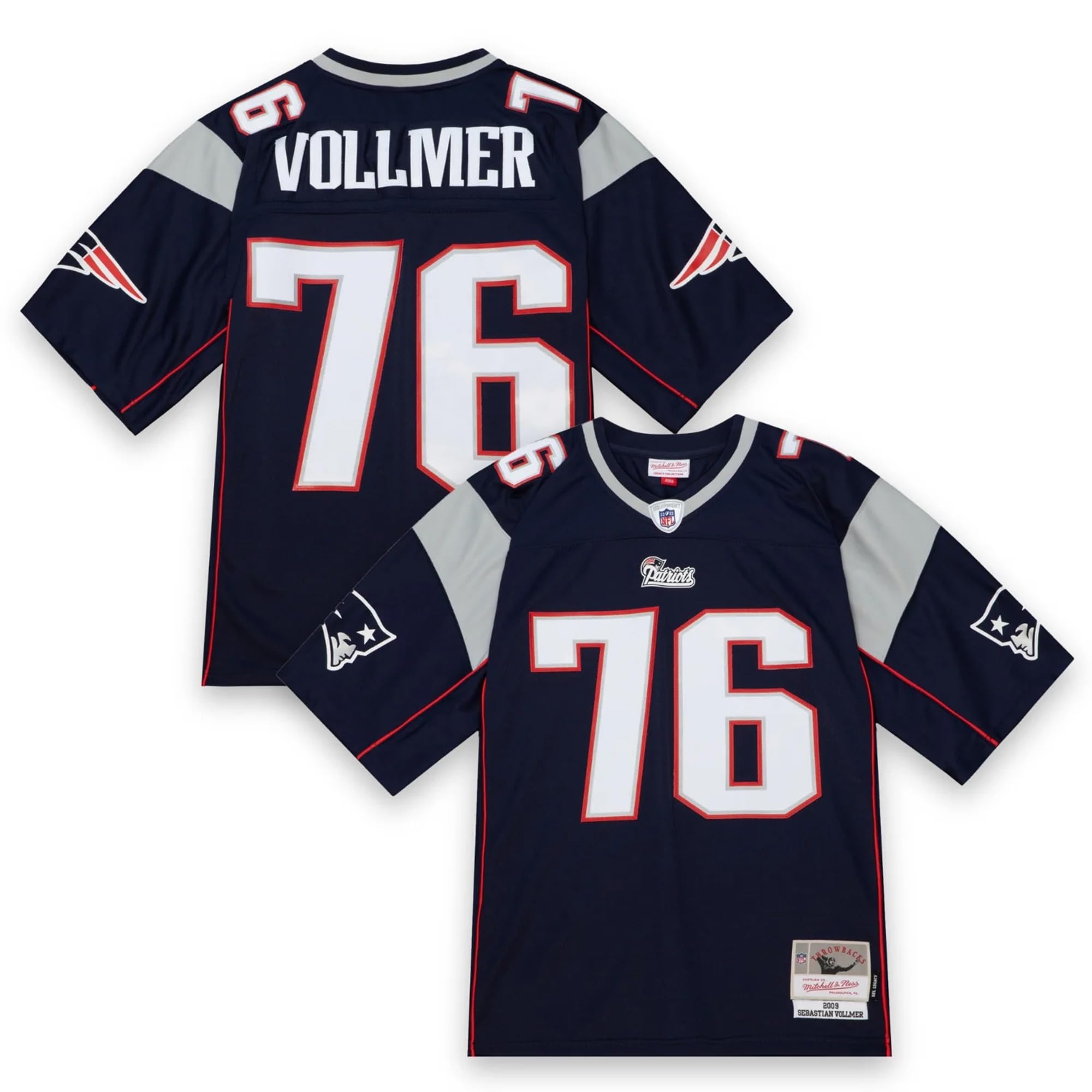 Mitchell & Ness NFL Legacy Jersey - New England Patriots - Sebastian Vollmer 2009