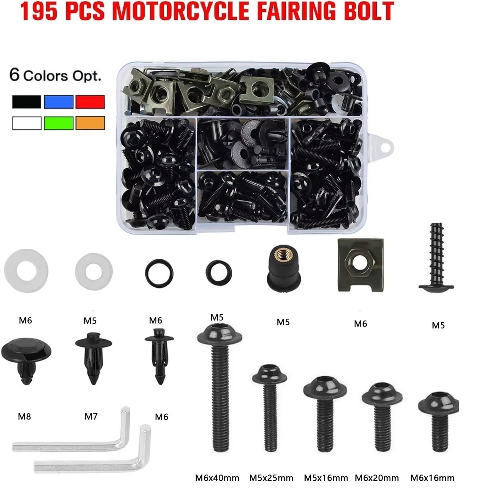 Für NINja 400 650 Für 1000SX Moto Fixierschrauben