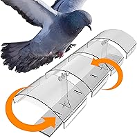 Vista 1 de Sistema disuasorio de pájaros, policarbonato resistente a los rayos UV, a prueba de palomas sin crueldad, de larga duración, adecuado para balcones