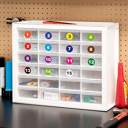 Miniatura 107 de iSYFIX Calcomanías amarillas de números consecutivos – 1 a 100, 2 pulgadas, 1 juego – Vinilo autoadhesivo de alta calidad, ideal para inventario