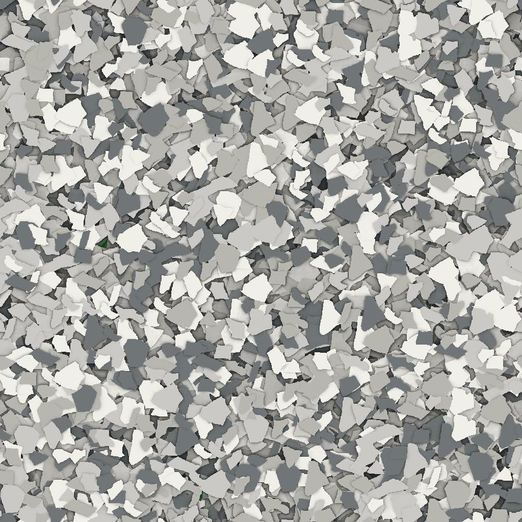 Magic Resin | Flakes for Epoxy Resin Floor Coatings 1/4'', 40lbs (18.1kg) | Garage Floor Paint Chips (Gravel)