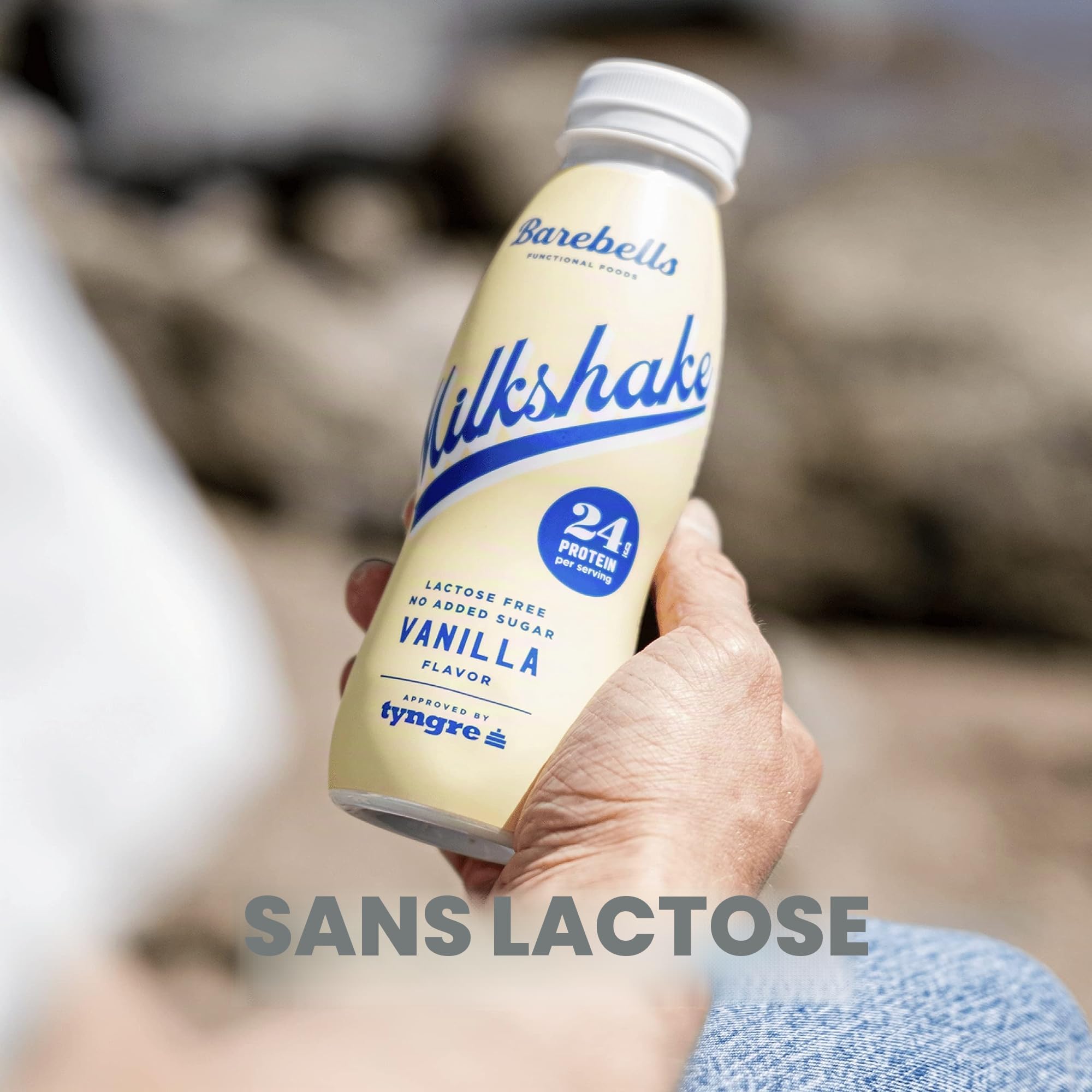 Barebells Shake crémeux aux protéines, milkshake à la vanille, 8 x 330 ml