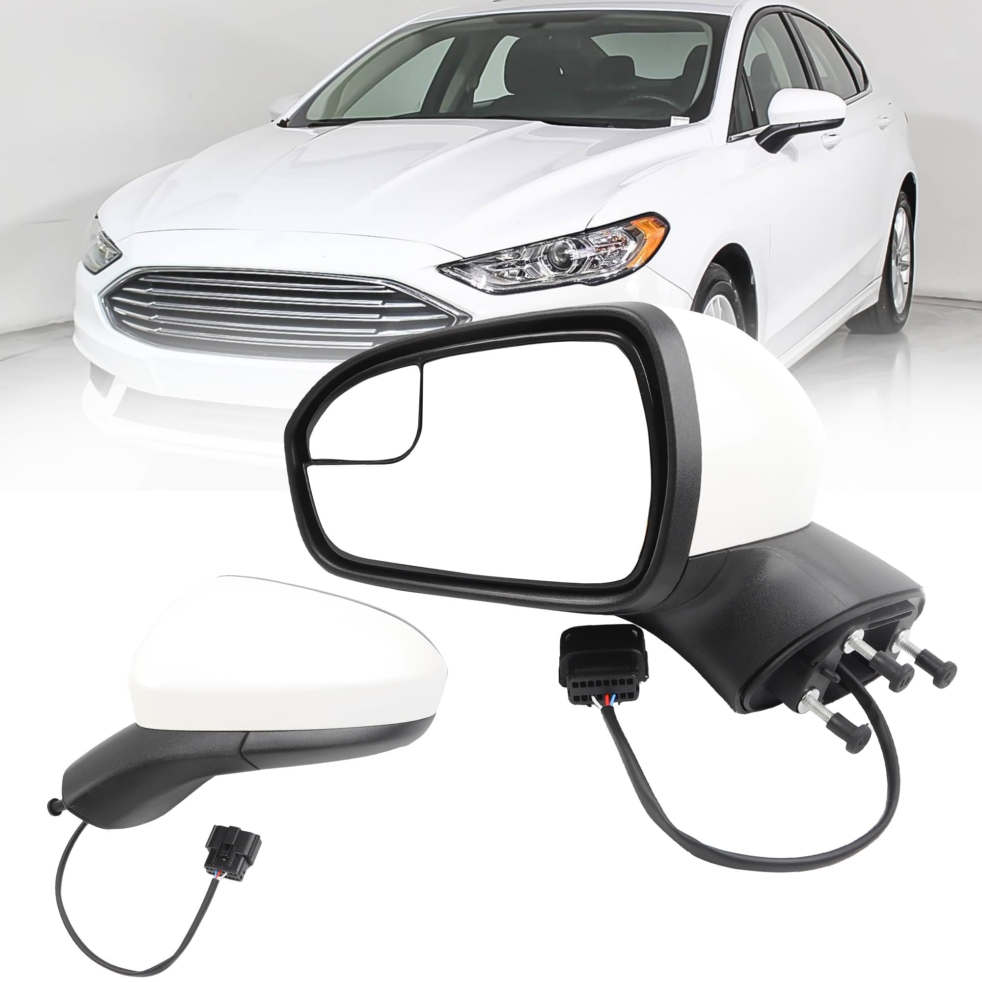 Amazon.com: Dasbecan Left Driver Side Mirror Assembly Compatible