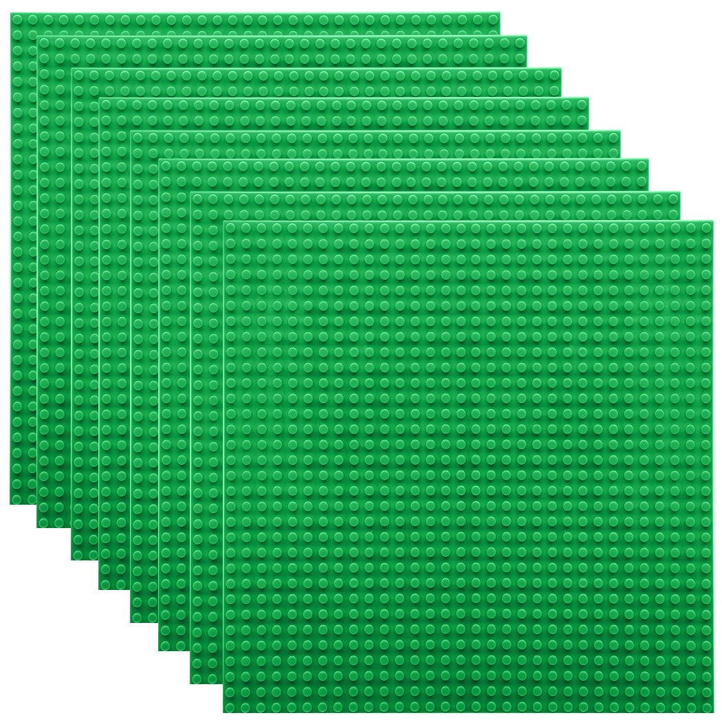 Piastra Base 20x20 Per Mattoncini Da Costruzione - Modulare, Arancione
