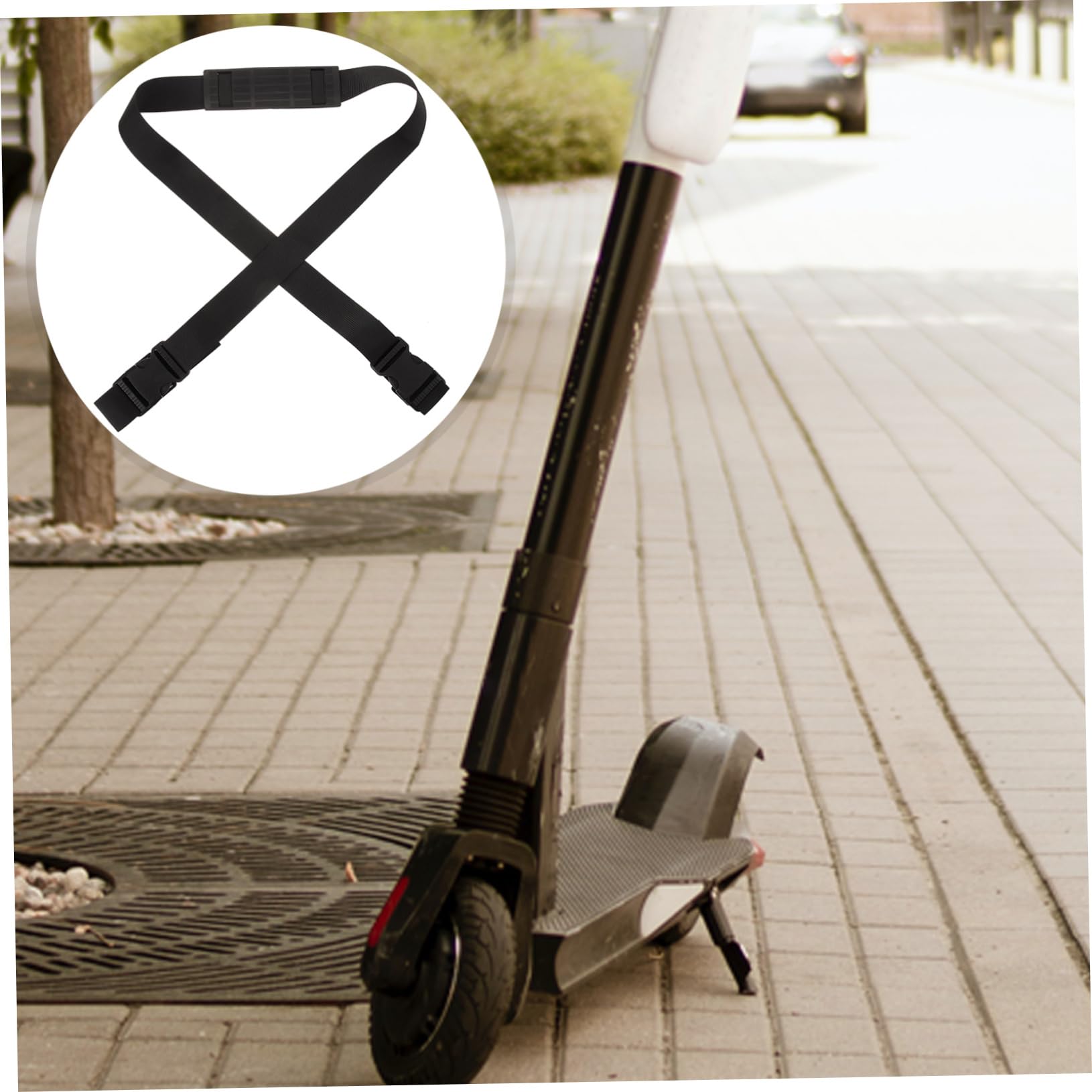 Abaodam Sangle D'Épaule pour Vélo pour Enfants Sangle De Transport pour Trottinette Accessoires pour Enfant Sangle D'Épaule Sangle De Transport pour Trottinette Trottinettes