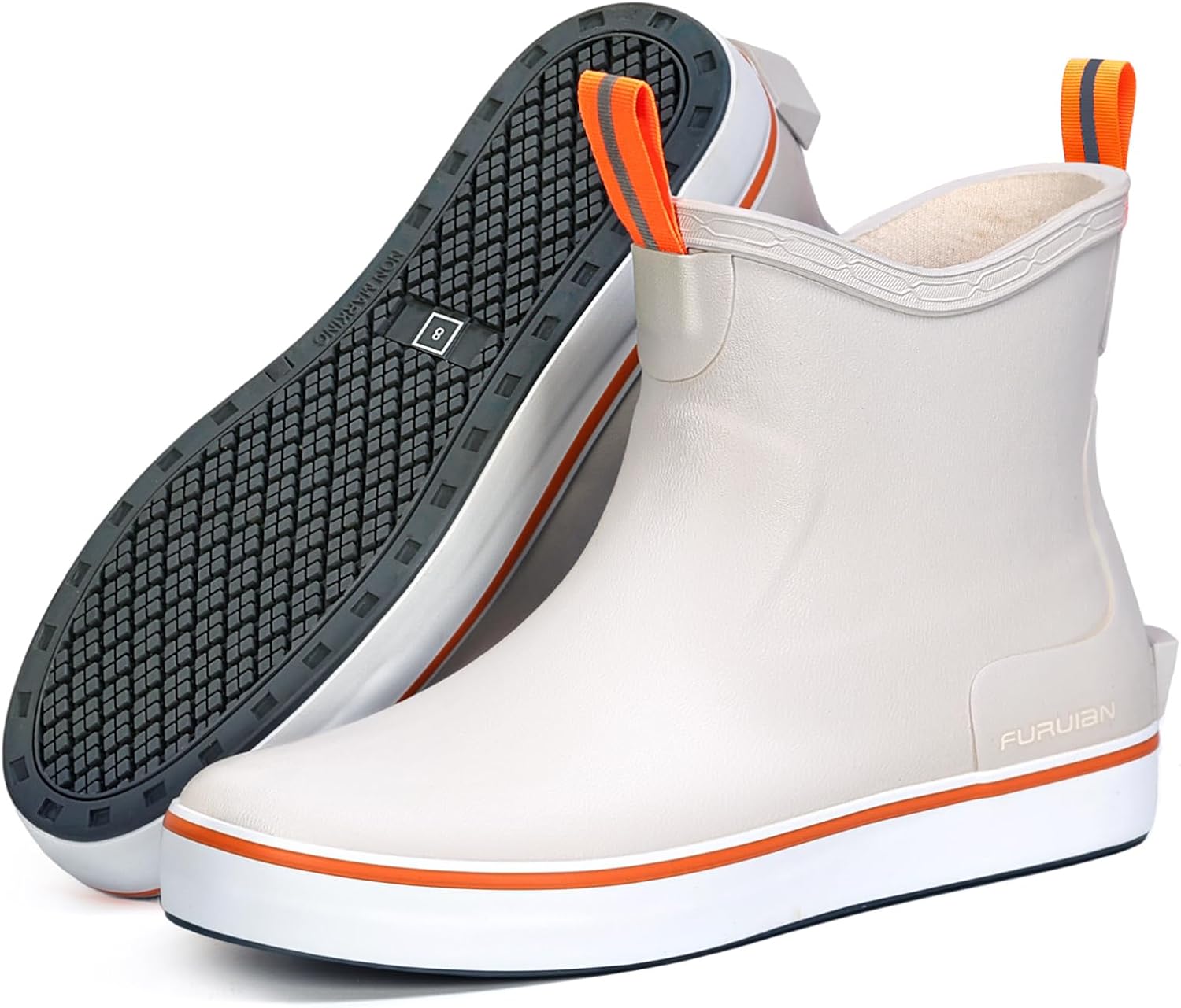 Furuian Women's Deck Boots - Waterproof Ankle Comfort