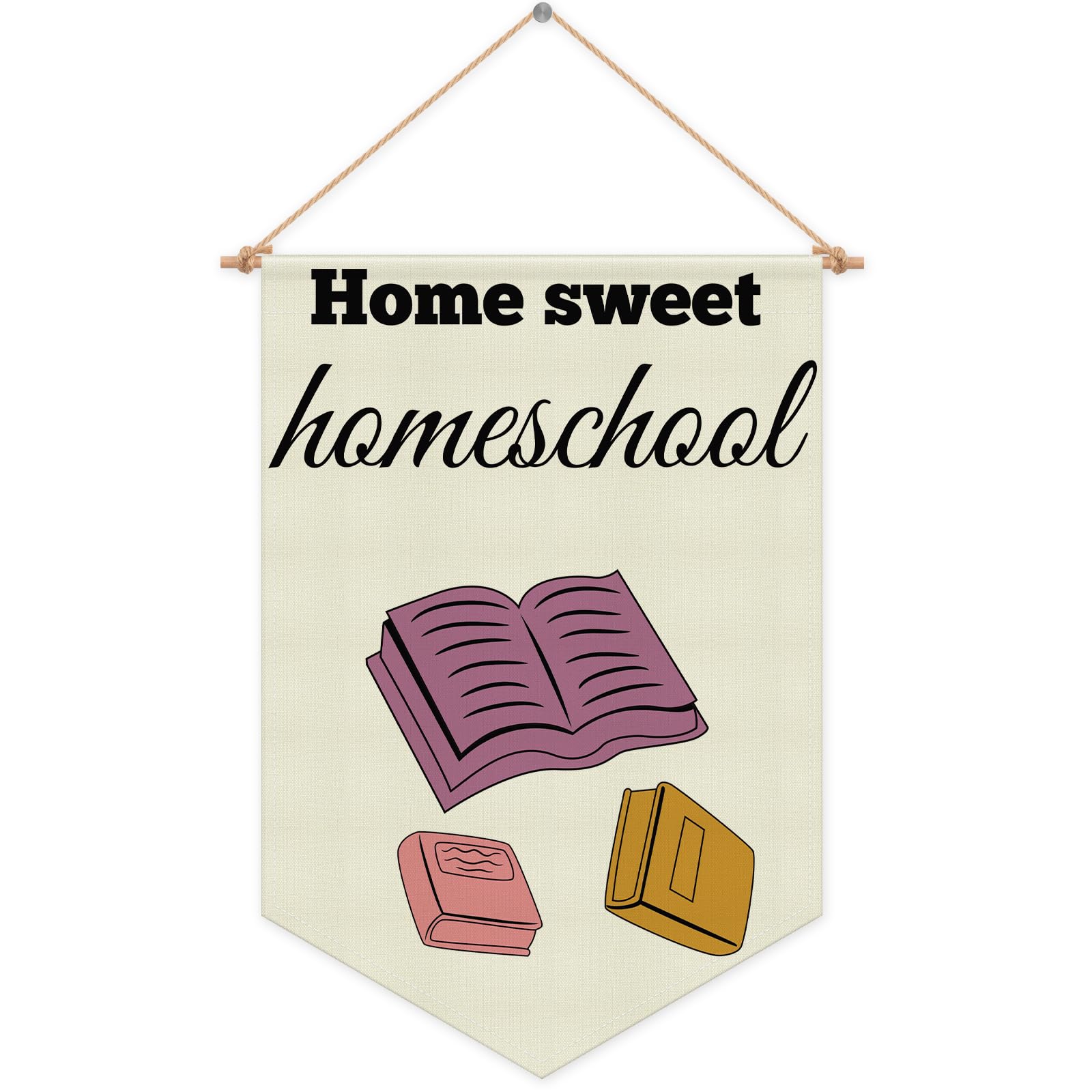 Kids Reading Room Decor Hanging Pennant Flag Banner Reading Corner Decor Gift for Readers Book Lovers Gifts Classroom Bedroom Home Front Door Baby Kids Girl Boy Christmas Birthday Presents