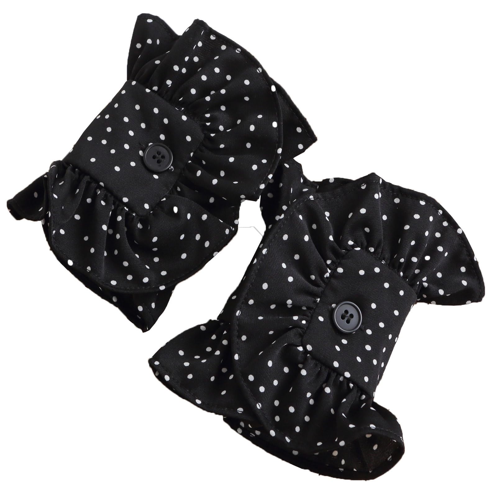 DNLKWGO Lace Detachable Fake Sleeve Cuffs Wrist Cuffs Bracelet False Sleeves for Women