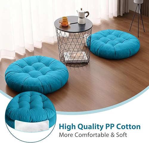 Miniatura 7 de Tiita Almohadillas cuadradas para sillas de patio, para sillas de comedor y cocina al aire libre