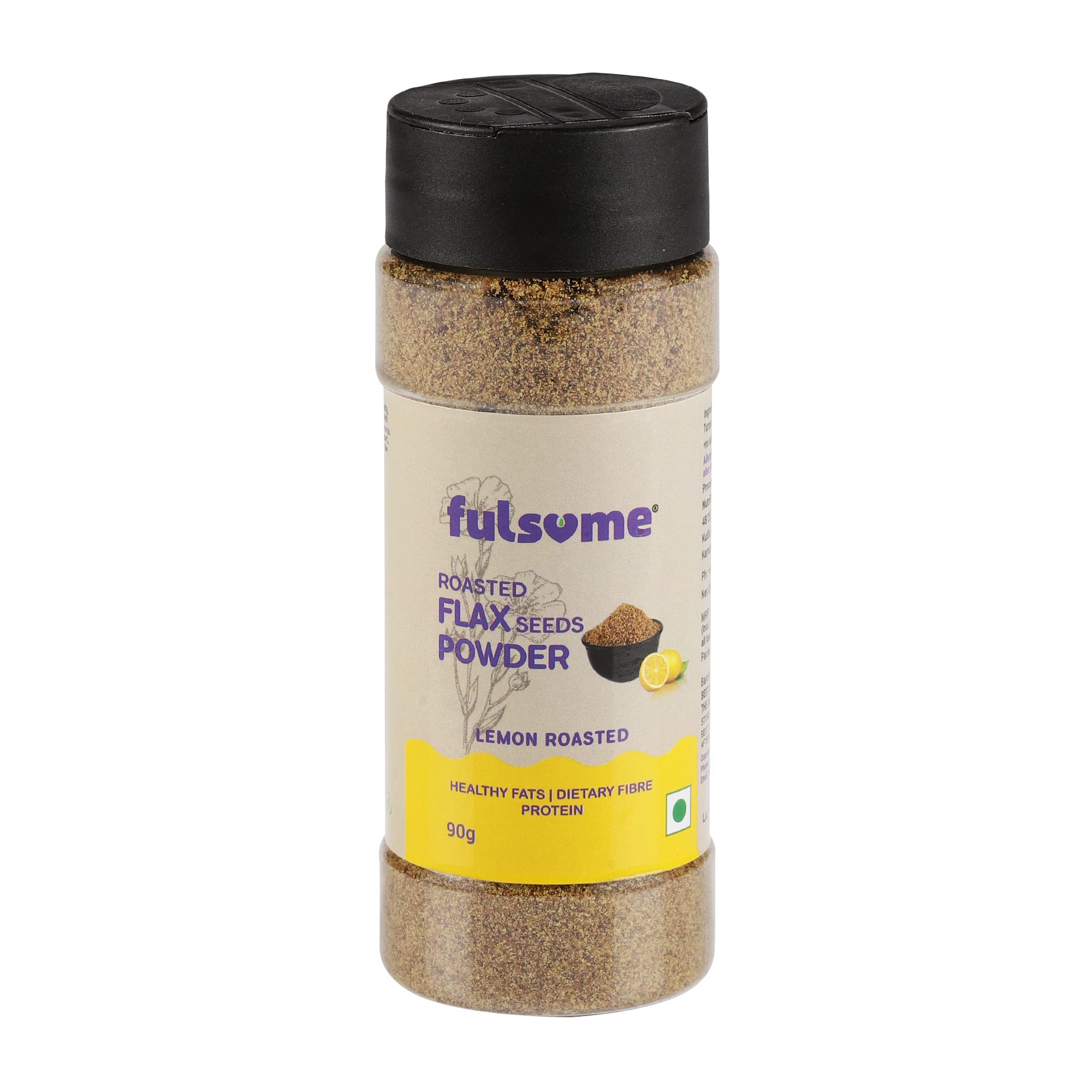 FULSOME - Roasted Flax Seeds Powder (Lemon Roasted) (B09YHNX5RK) Amazon Price History, Amazon Price Tracker
