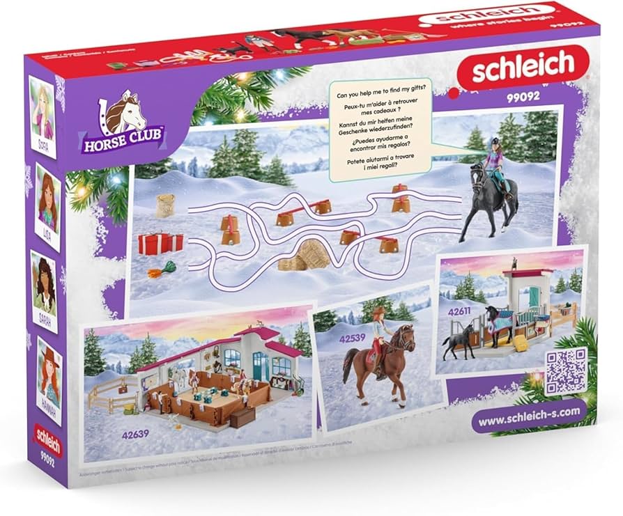 schleich HORSE CLUB アドベントカレンダー Amazon.com: Schleich Horse Club - Horse Club Advent Calendar