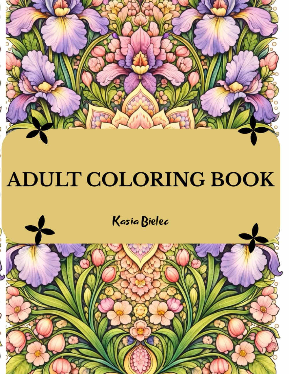 Mandala Coloring Book: Relaxing Floral Patterns for Stress Relief and Mindfulness